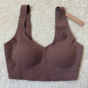 NAKED PLUNGE LONGLINE BRALETTE | JASPER - JASPER / S NWT